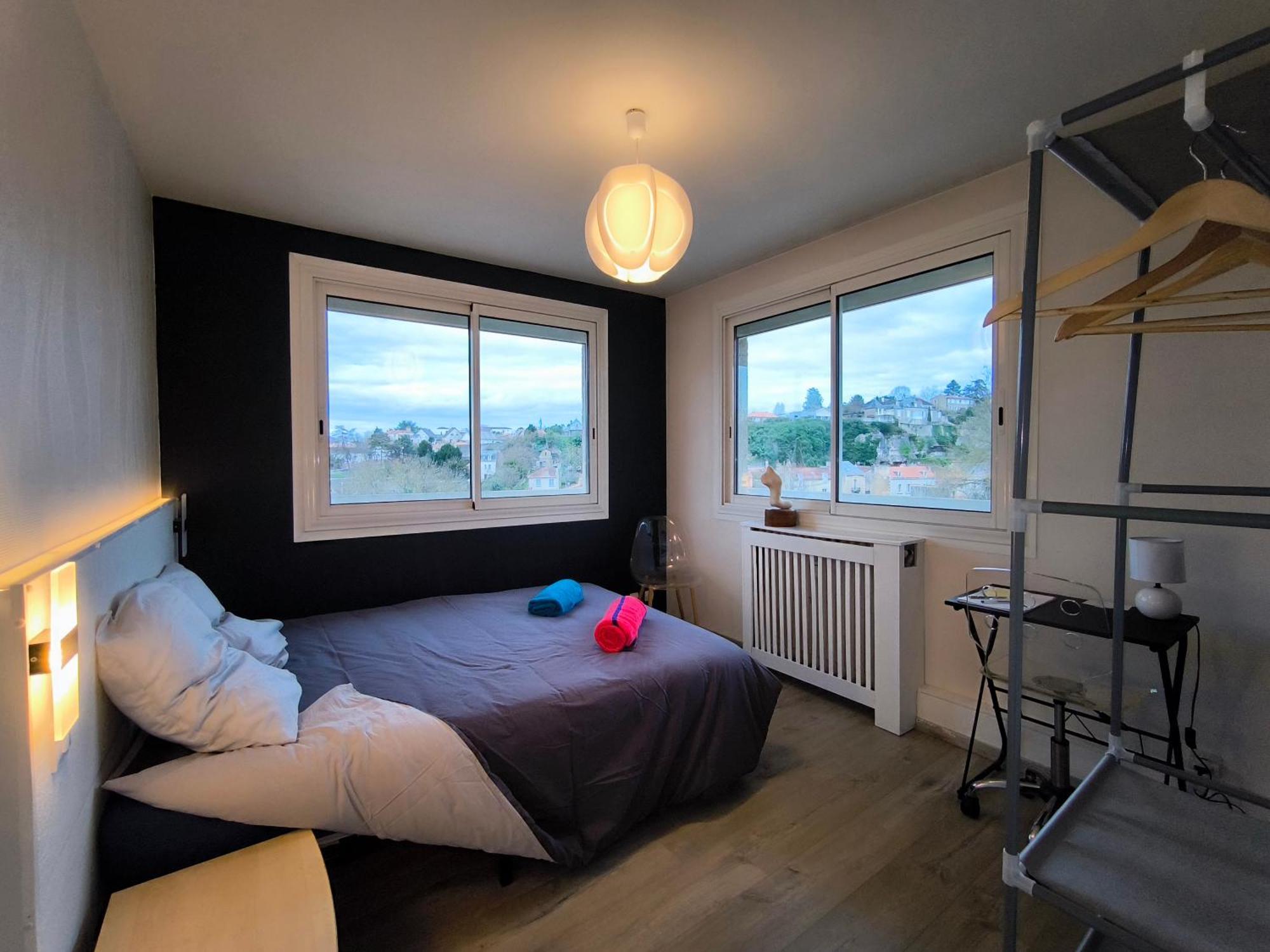 푸아티에 Chez Jean-Claude, Vue Panoramique Au Reveil 아파트 외부 사진