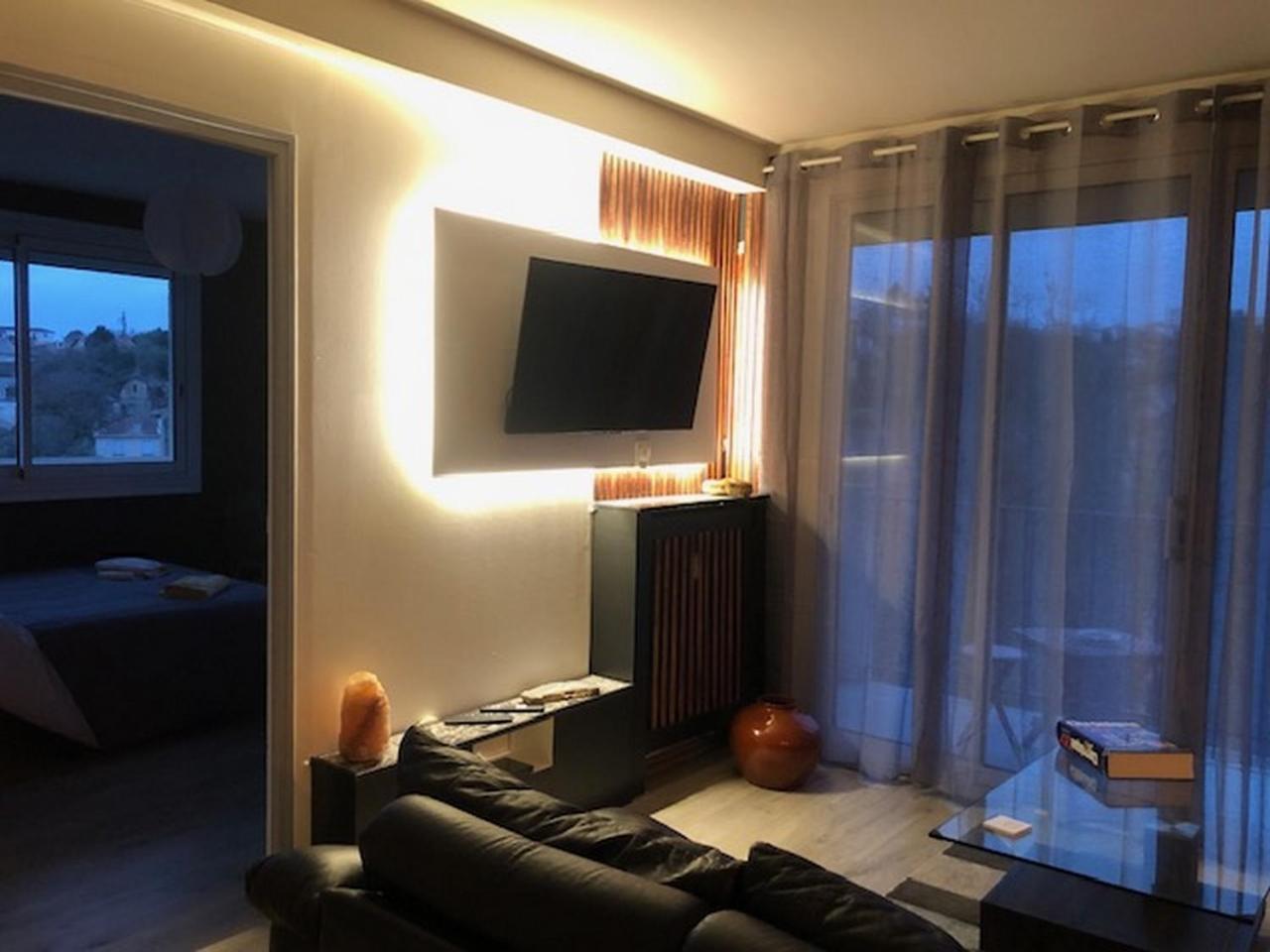 푸아티에 Chez Jean-Claude, Vue Panoramique Au Reveil 아파트 외부 사진